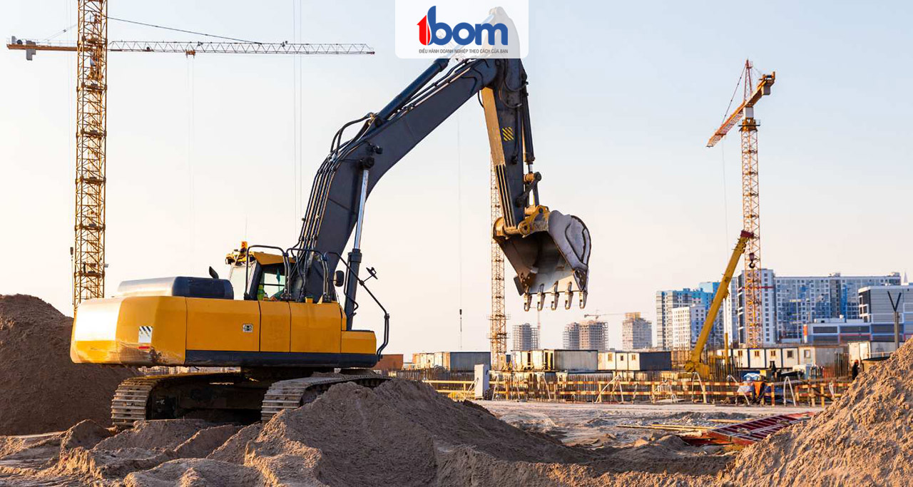 đồng bộ vật tư giữa công trường và kho trung tâm