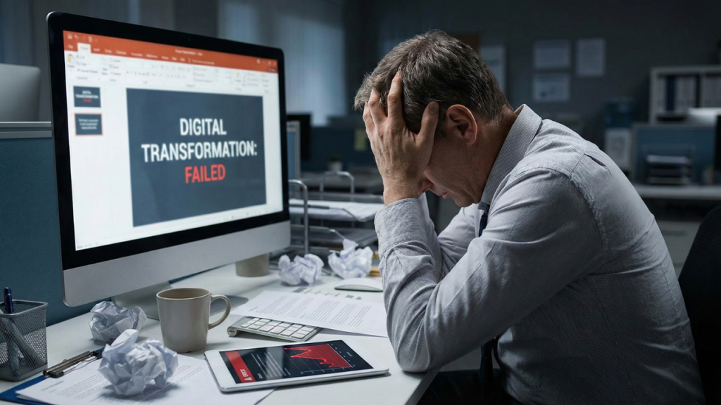 Digital Transformation Is Failing Because Companies Focus on Tools, Not Execution