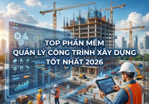 Top phần mềm quản lý công trình xây dựng tốt nhất 2026