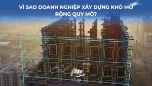 Vì sao doanh nghiệp xây dựng khó mở rộng quy mô?