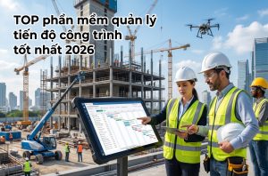 Top phần mềm quản lý tiến độ công trình tốt nhất 2026