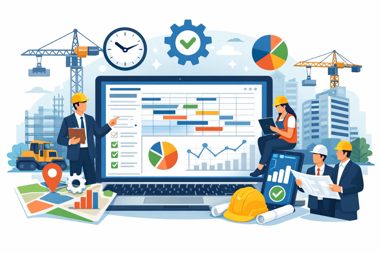 Top phần mềm quản lý tiến độ công trình tốt nhất 2026