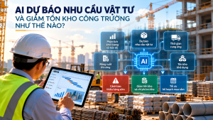 AI dự báo nhu cầu vật tư và giảm tồn kho công trường như thế nào? | iBOM